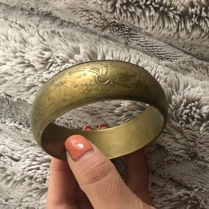 Brass bracelet